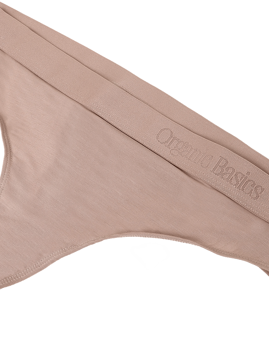 Organic Basics - Soft Touch Thong - stringid - dusty rose - 3