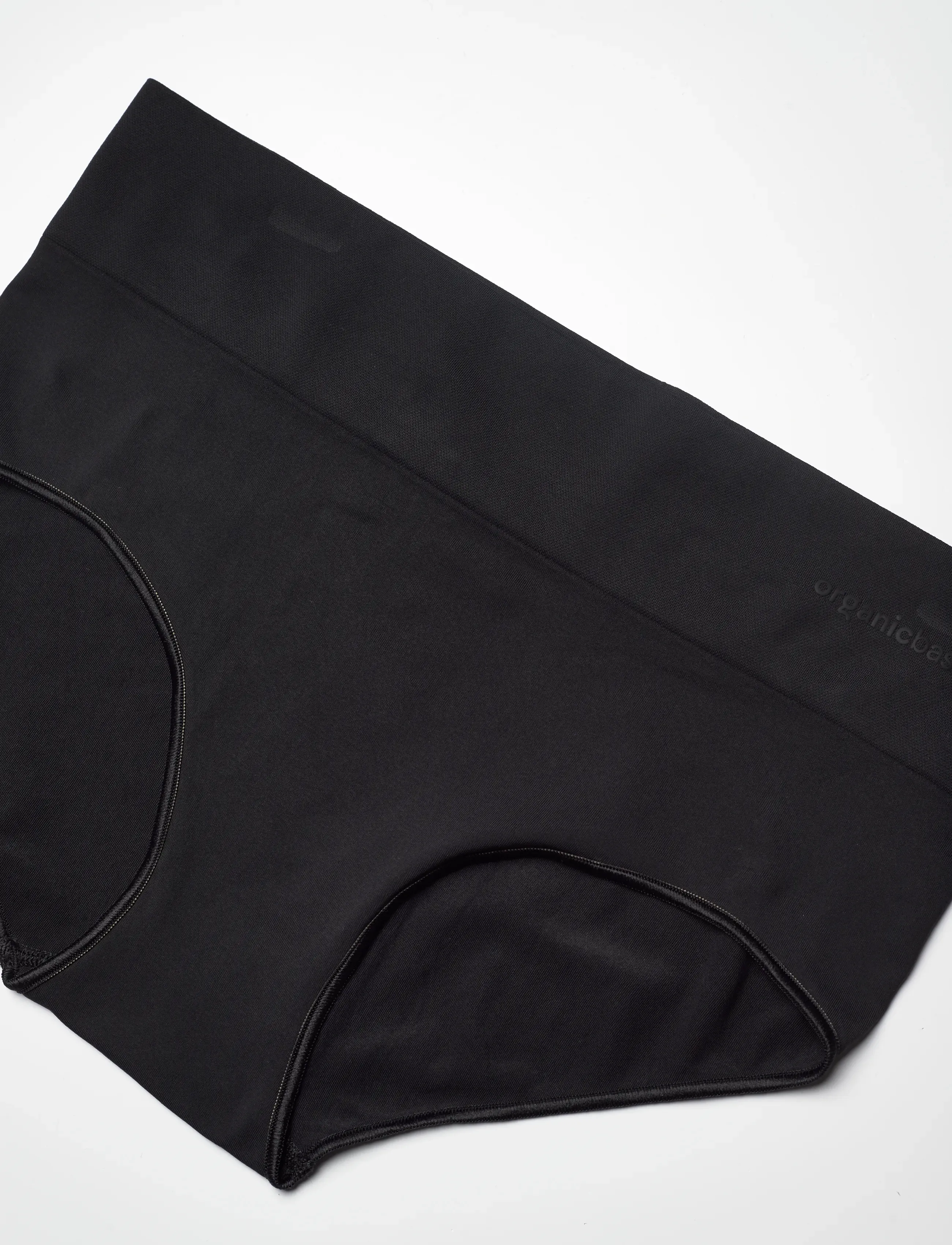Organic Basics - Smooth Hipster - Õmblusteta aluspüksid - black - 2