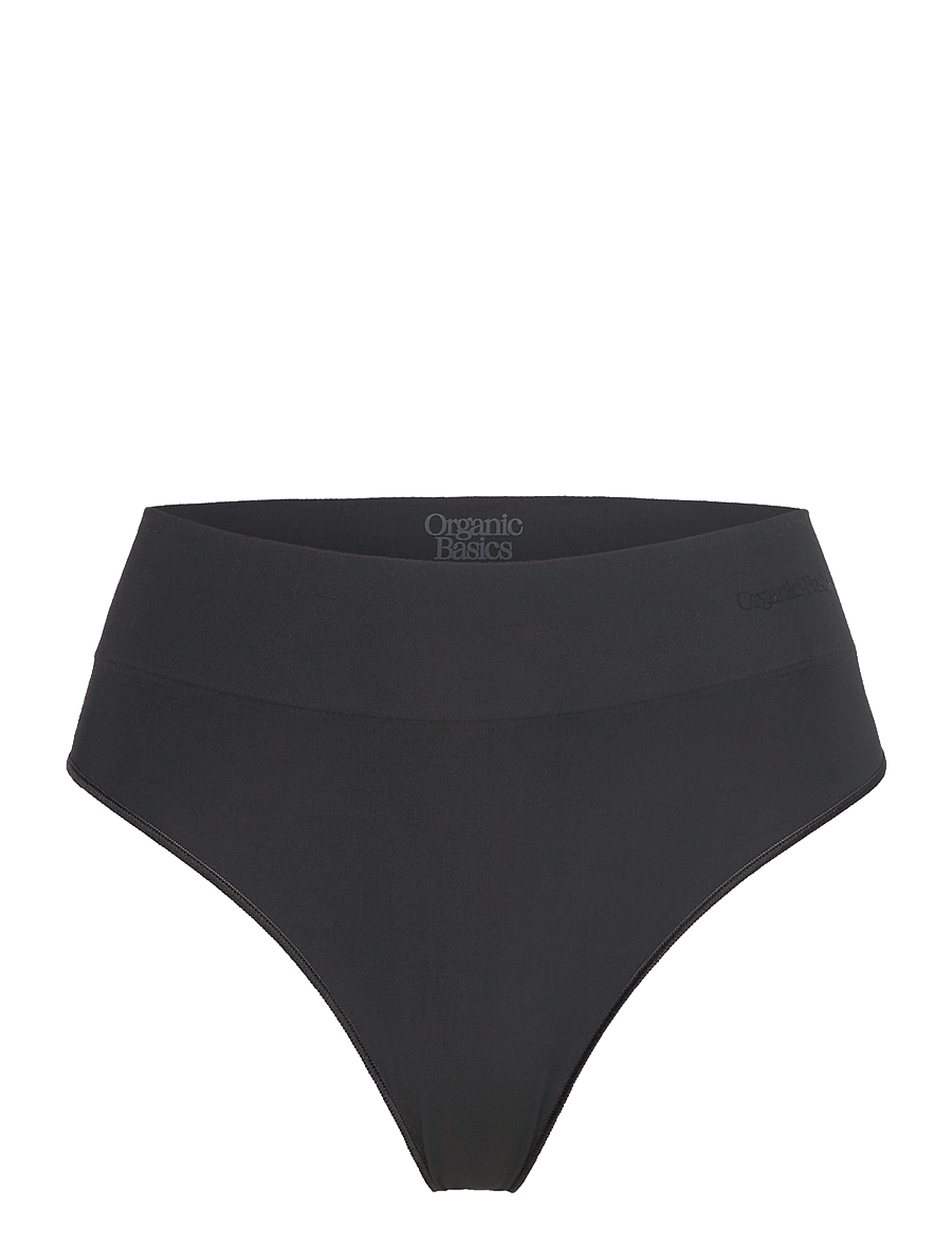Organic Basics - Smooth Thong - briefs - black - 1