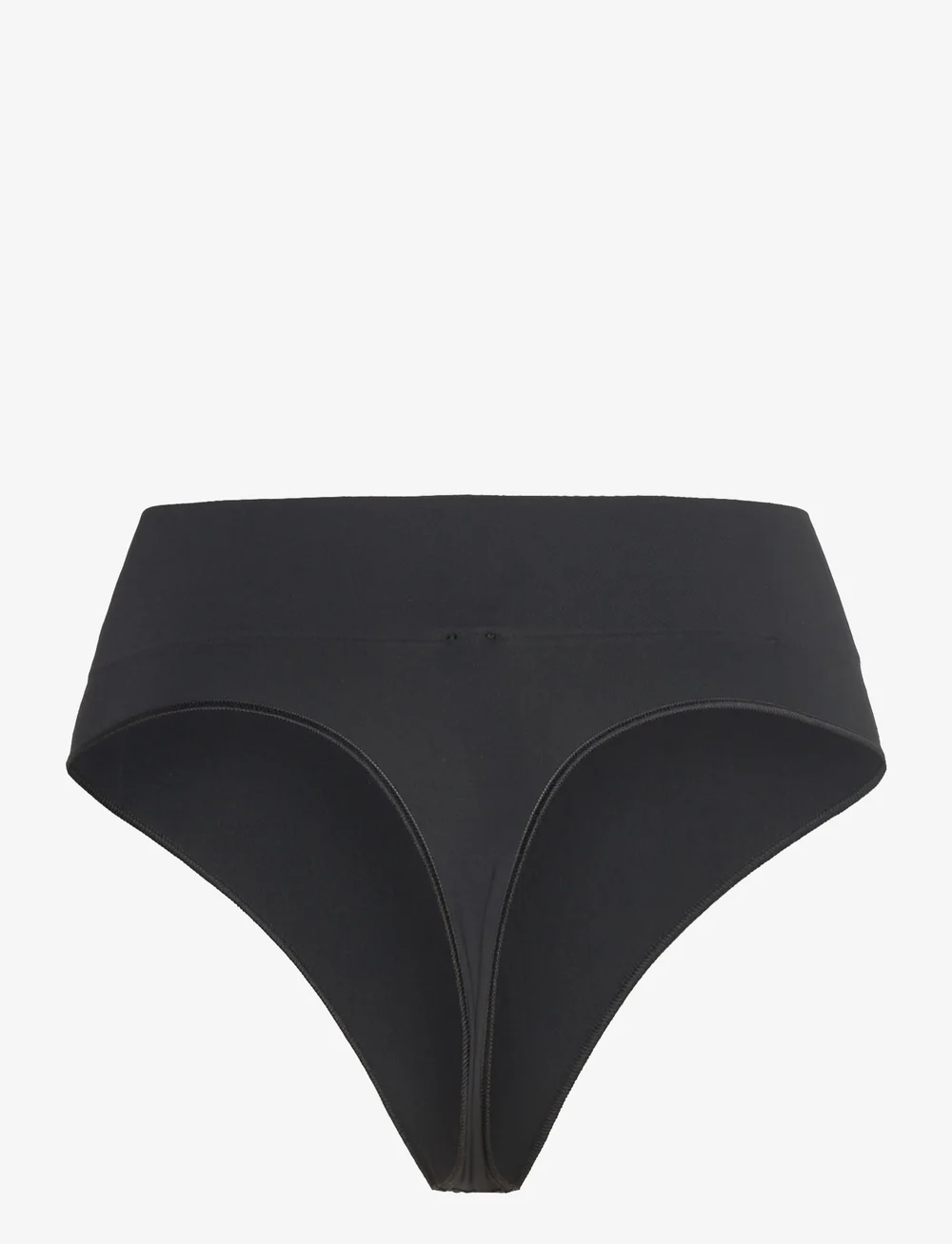 Organic Basics - Smooth Thong - Õmblusteta aluspüksid - black - 2