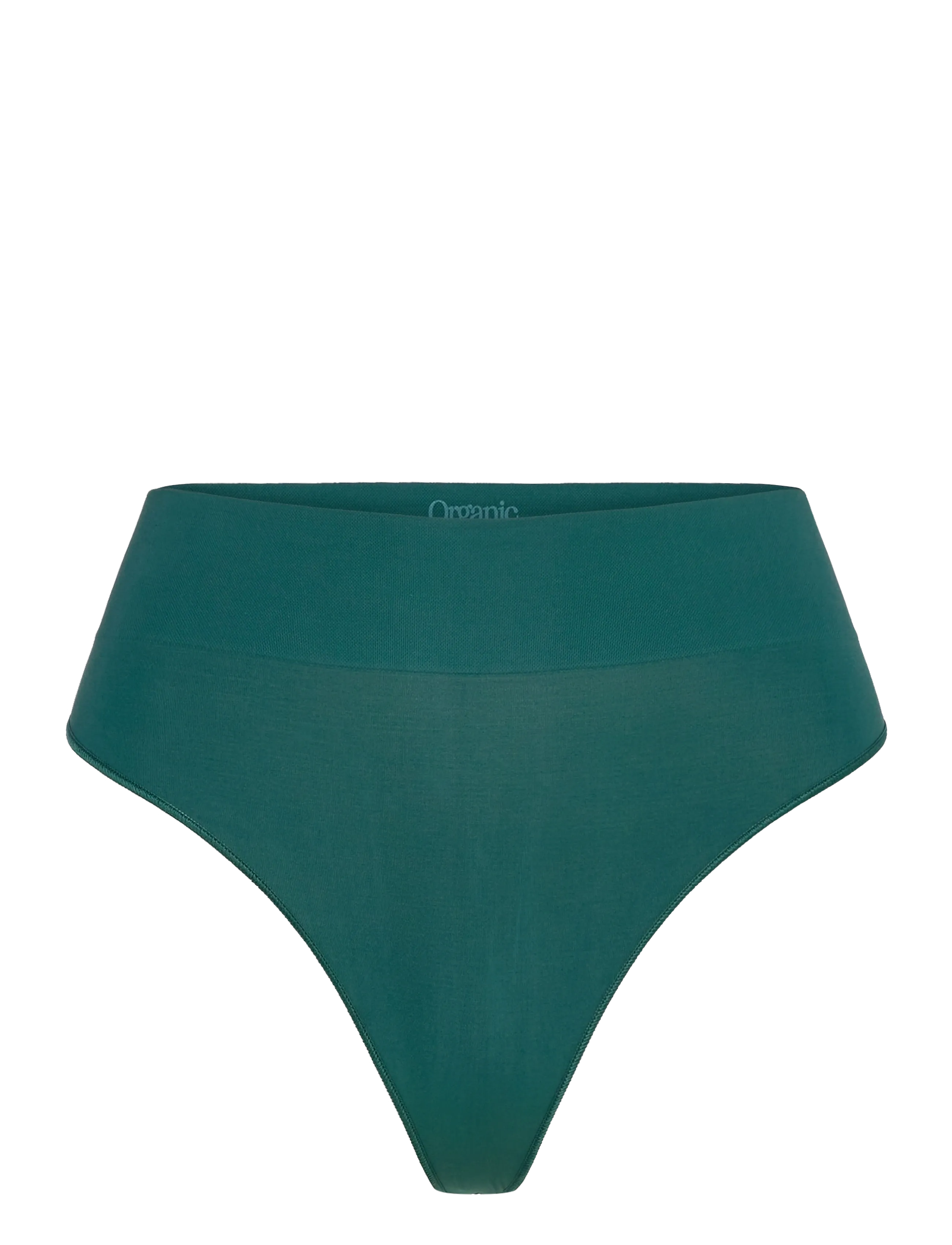 ORGANIC BASICS Smooth Stringtanga Grün - S - Damen