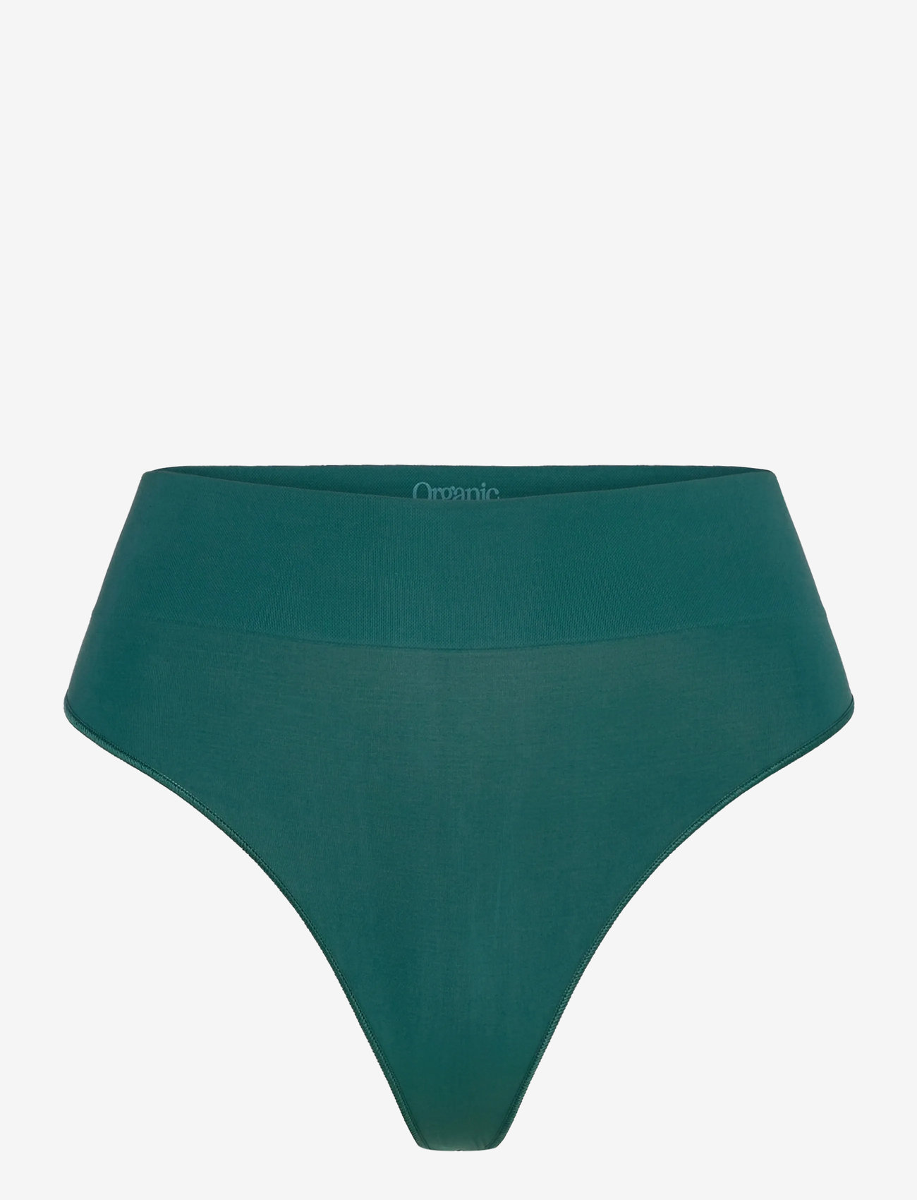 Organic Basics - Smooth Thong - seamless trusser - deep forest - 1
