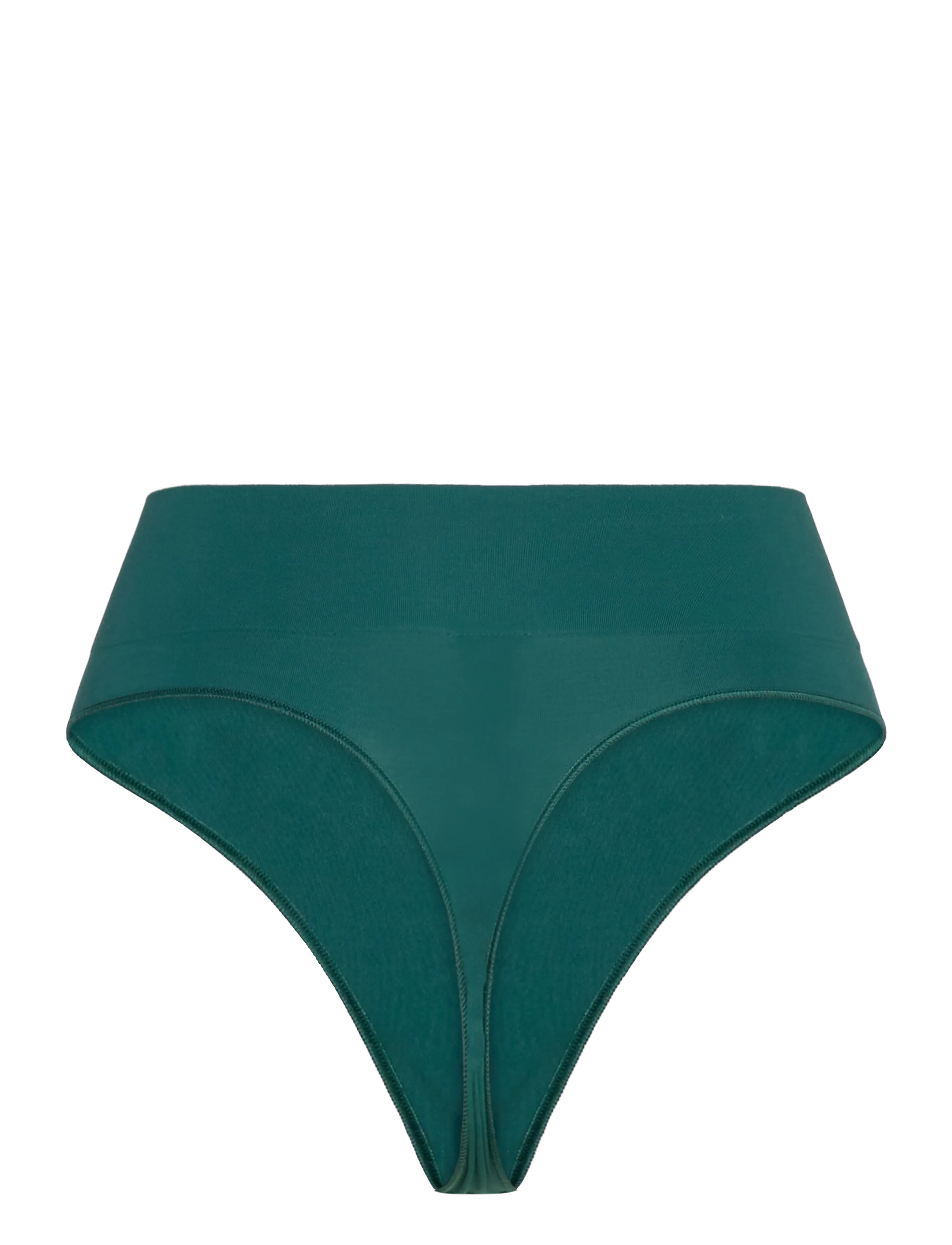 Organic Basics - Smooth Thong - laveste priser - deep forest - 2