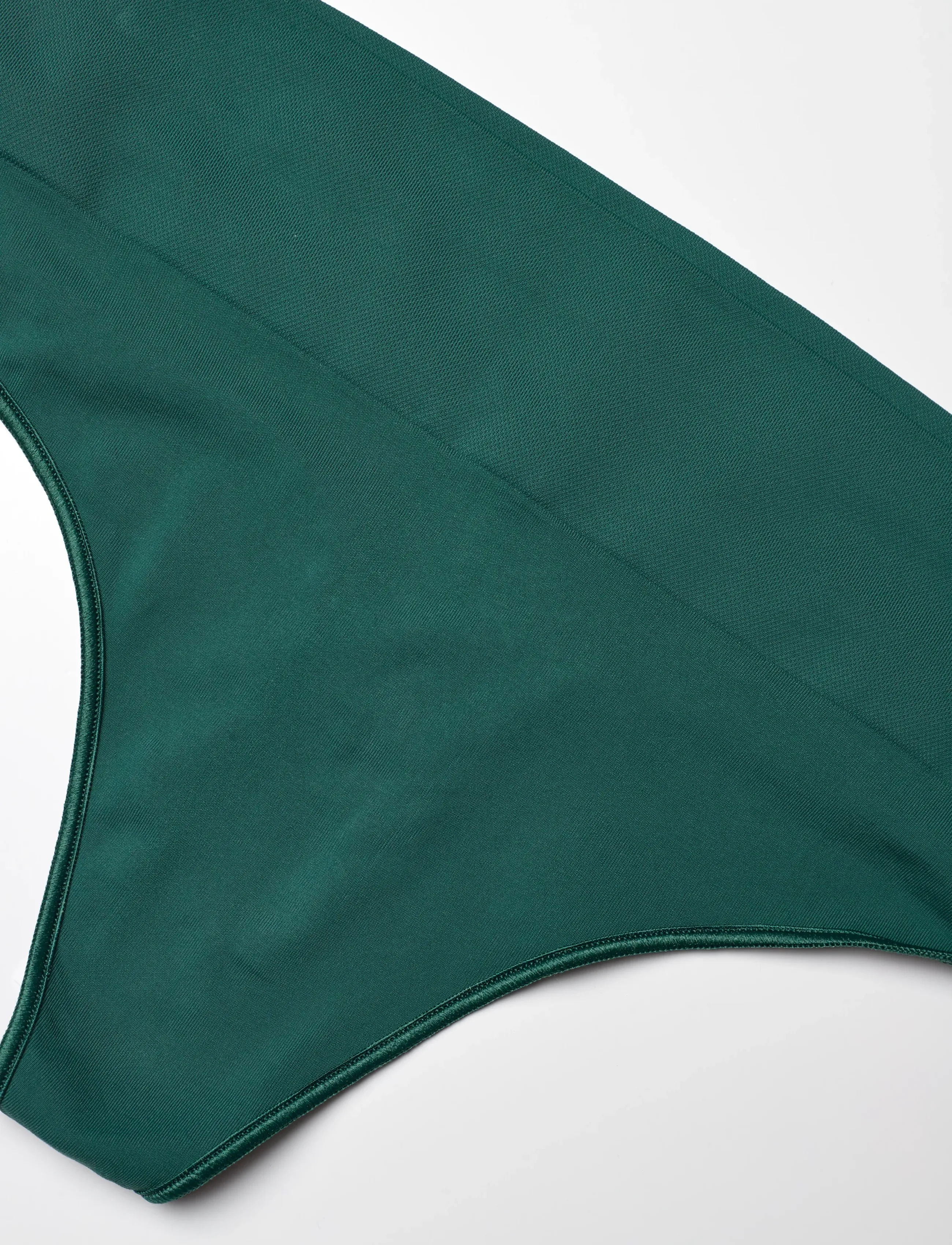 Organic Basics - Smooth Thong - laveste priser - deep forest - 5