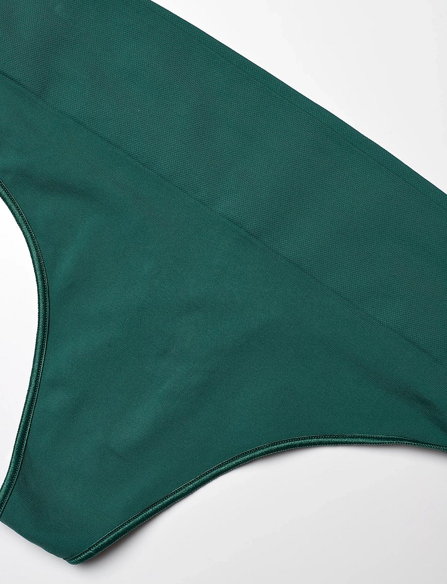 Organic Basics - Smooth Thong - briefs - deep forest - 5