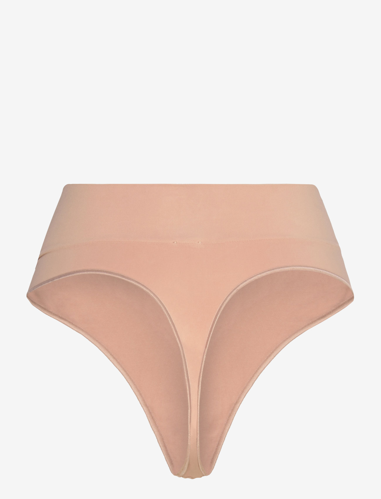 Organic Basics - Smooth Thong - seamless trusser - hazelnut - 1