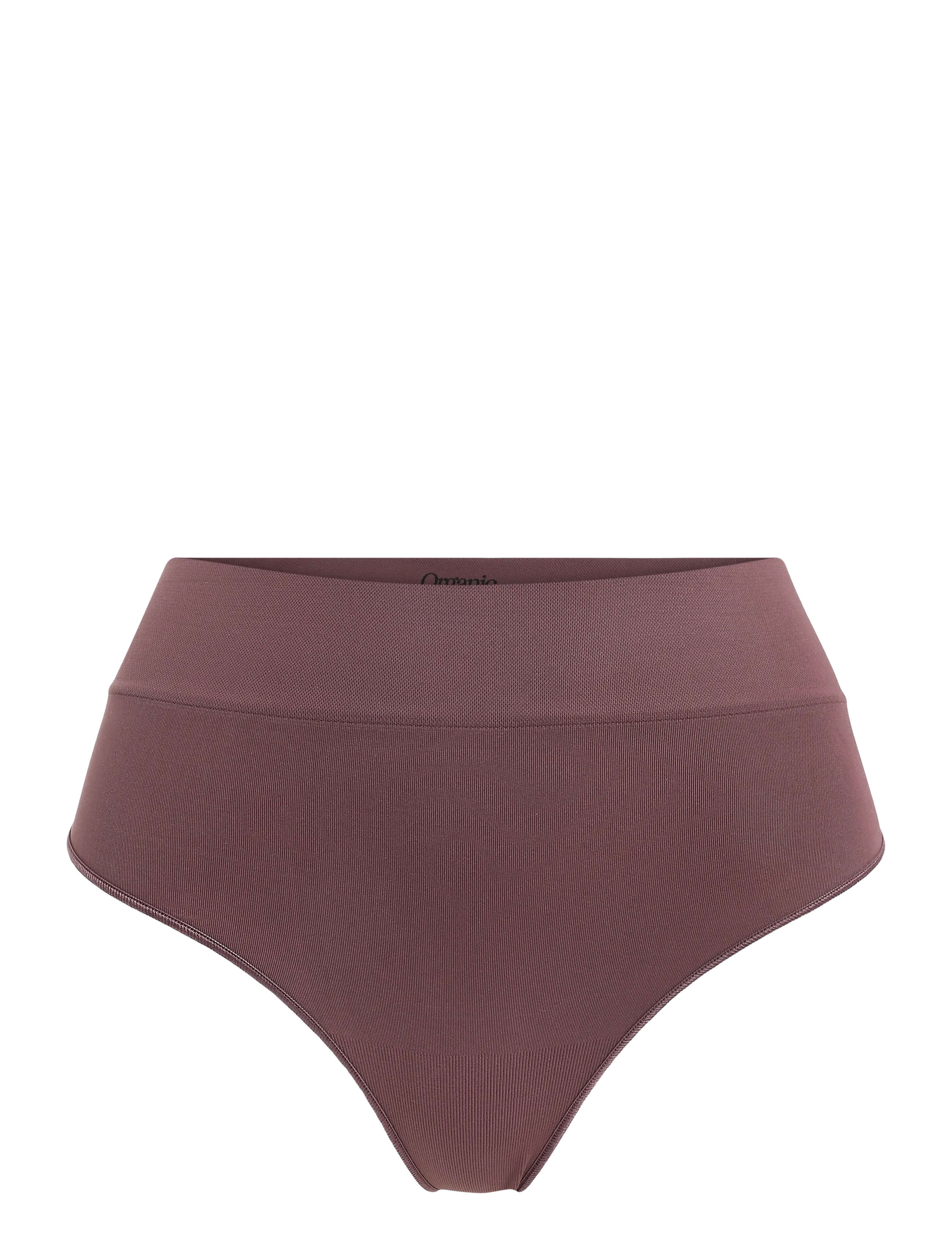 Organic Basics Smooth Thong - Underkläder - MOODY / burgundy