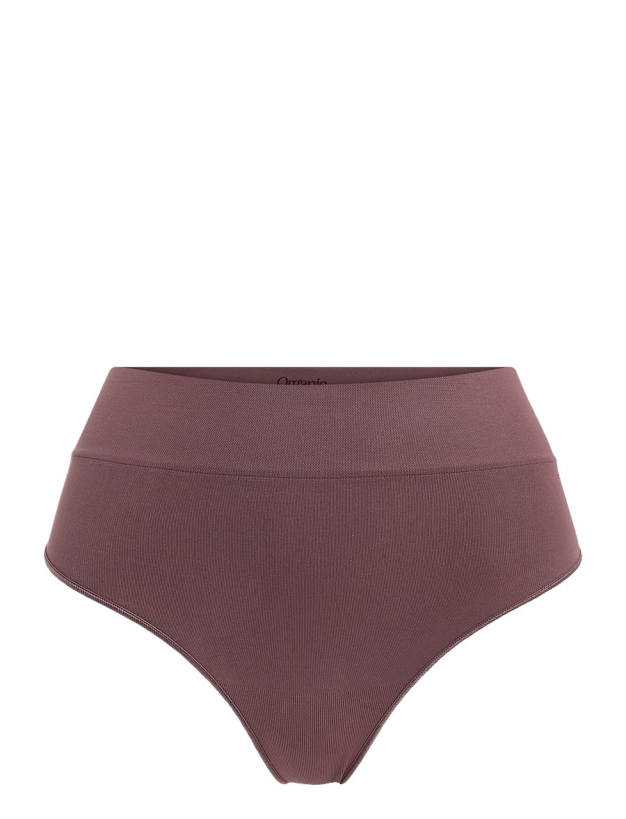 Organic Basics - Smooth Thong - stringtrosor - moody - 0