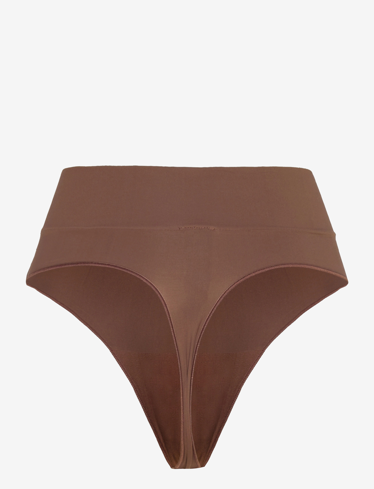 Organic Basics - Smooth Thong - stringid - walnut - 1