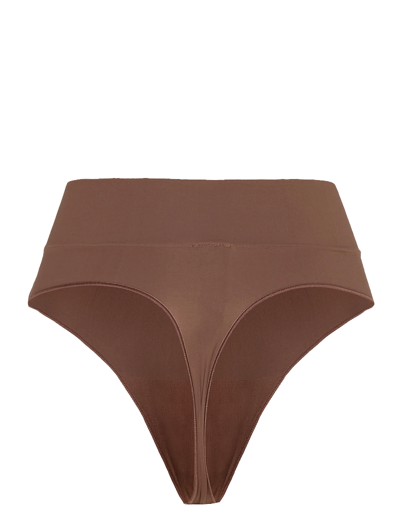 Organic Basics - Smooth Thong - stringid - walnut - 1
