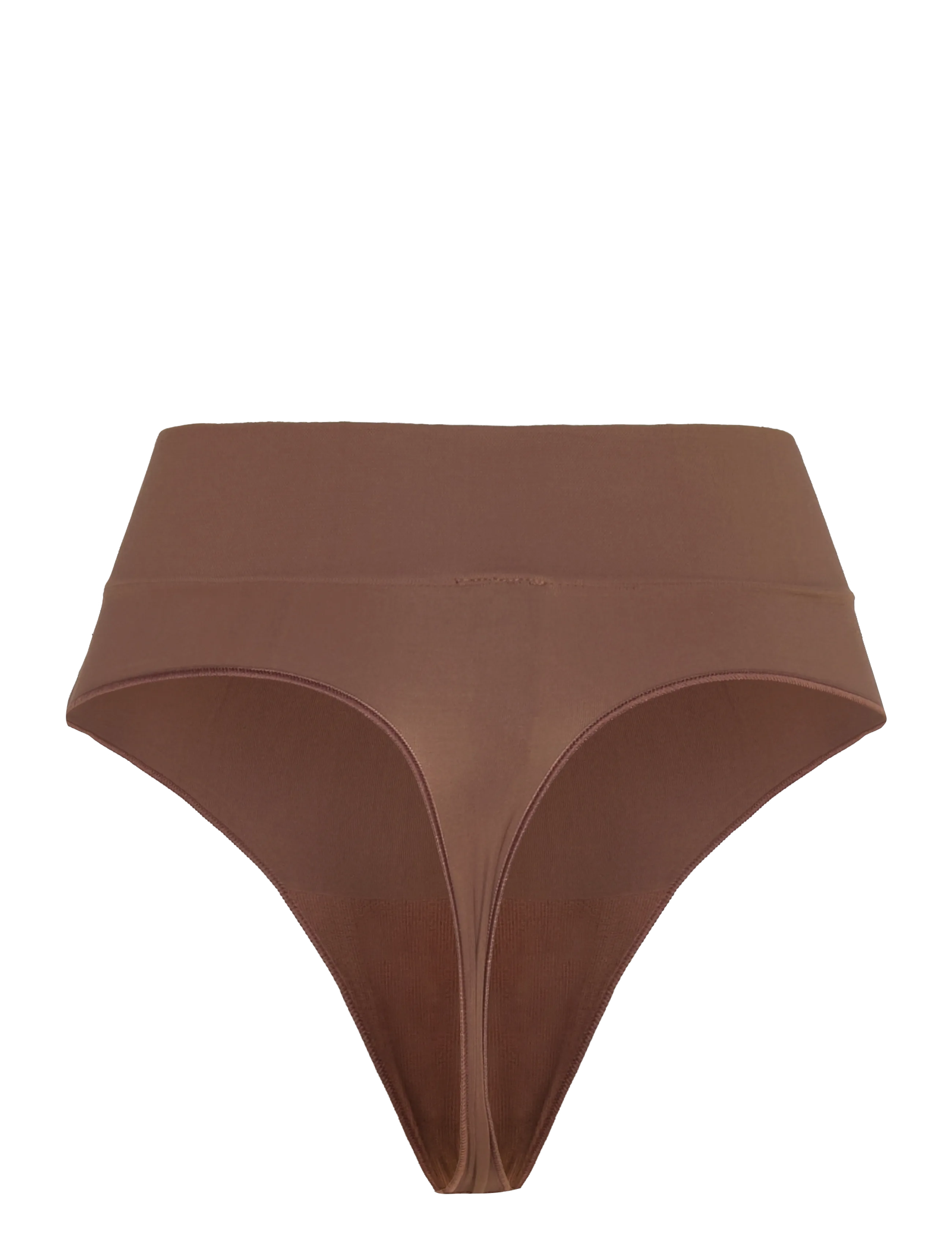 Organic Basics - Smooth Thong - briefs - walnut - 1
