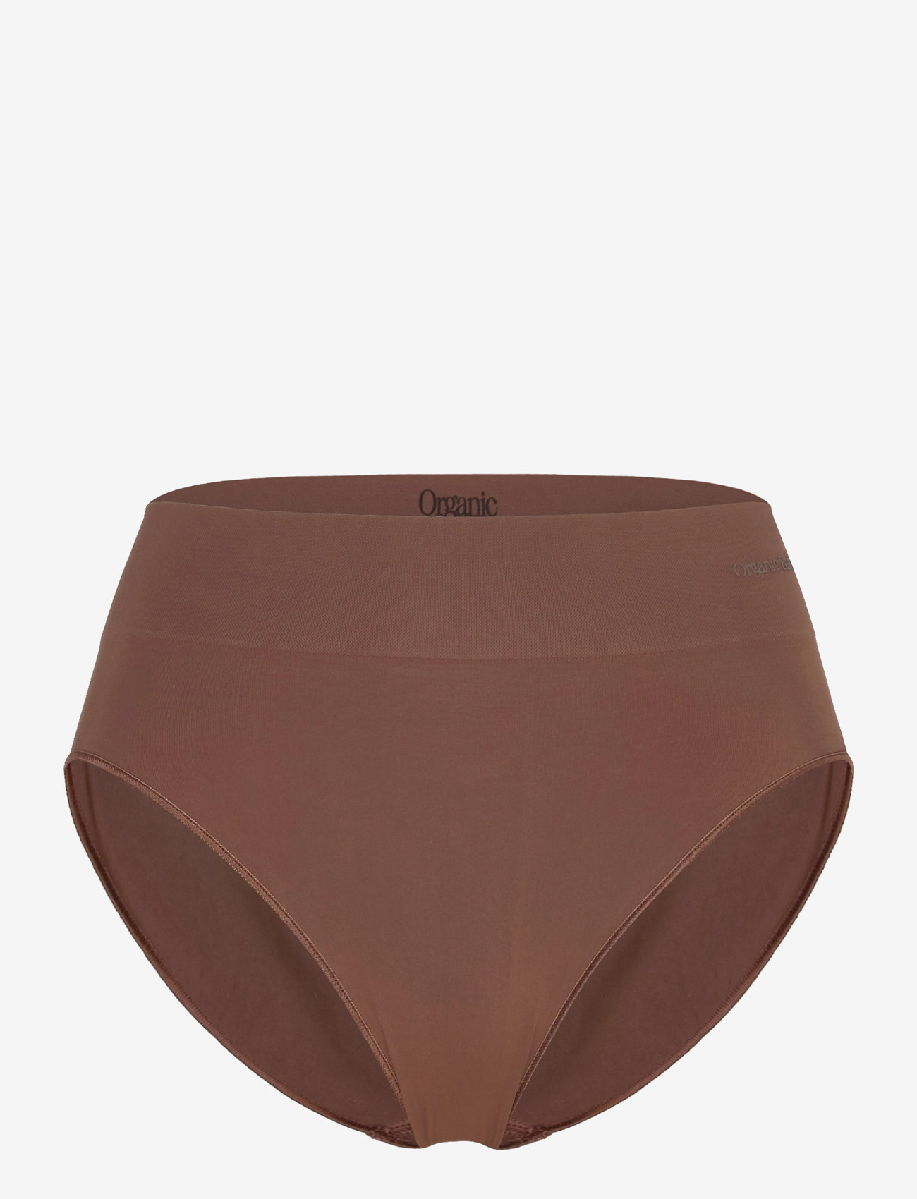 Organic Basics - Smooth High-Leg Briefs - püksikud - walnut - 0