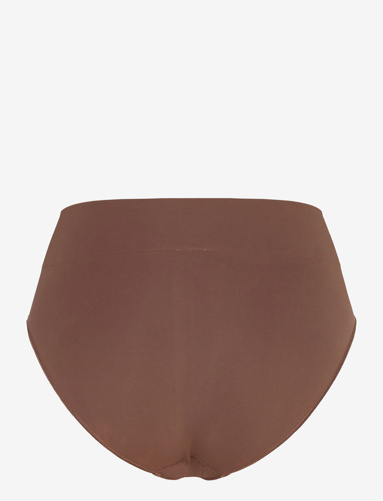 Organic Basics - Smooth High-Leg Briefs - püksikud - walnut - 1