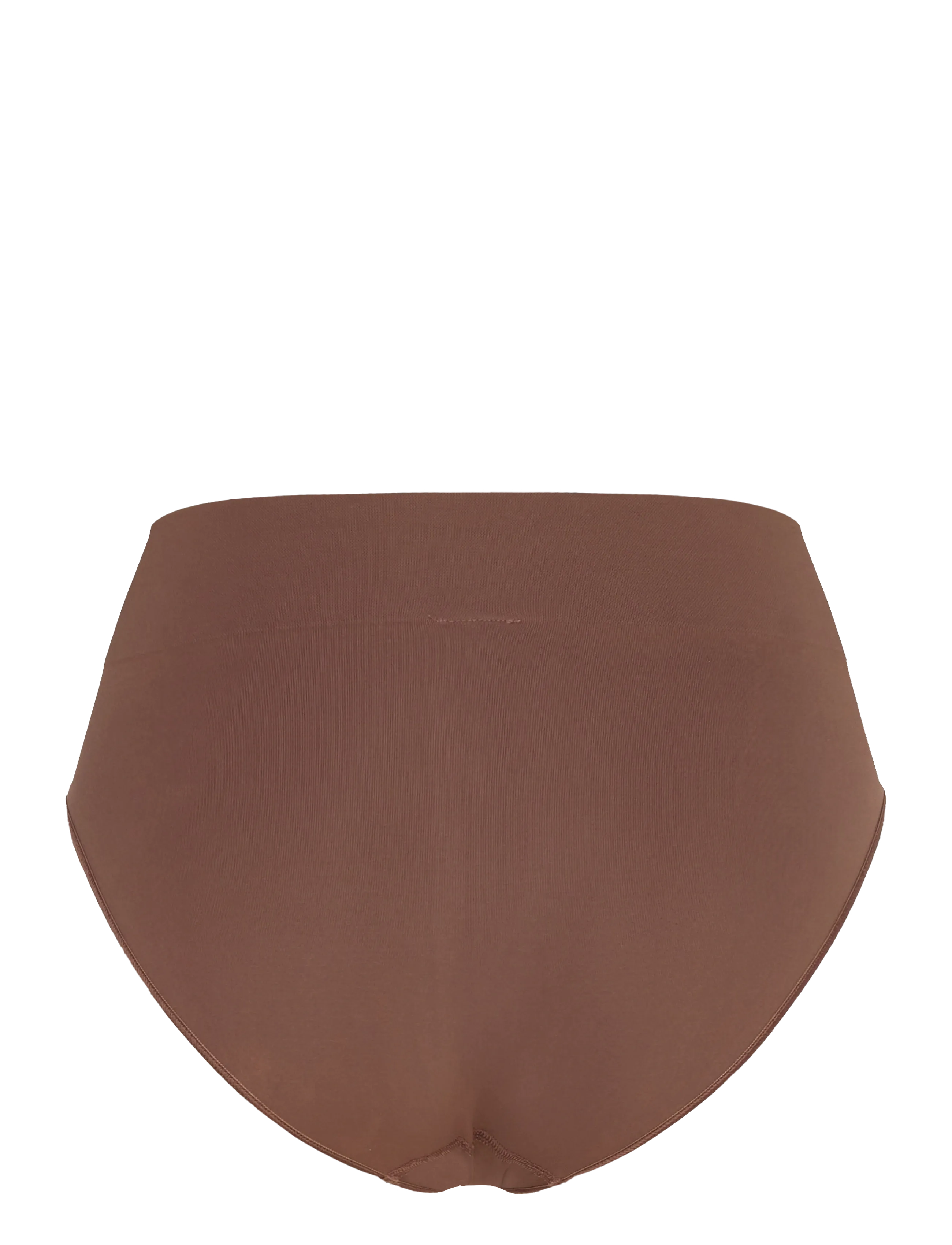 Organic Basics - Smooth High-Leg Briefs - kelnaitės - walnut - 1