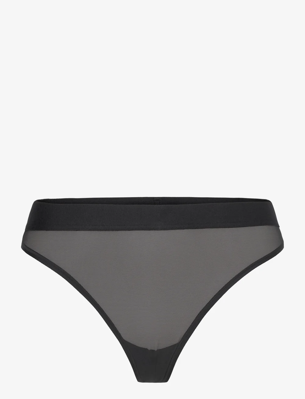 Organic Basics - Mesh Thong - strings - black - 0