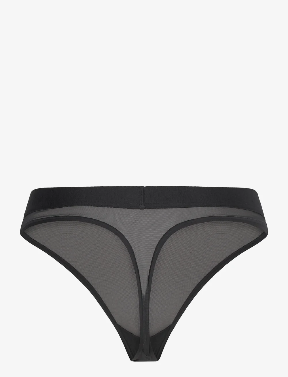 Organic Basics - Mesh Thong - strings - black - 1