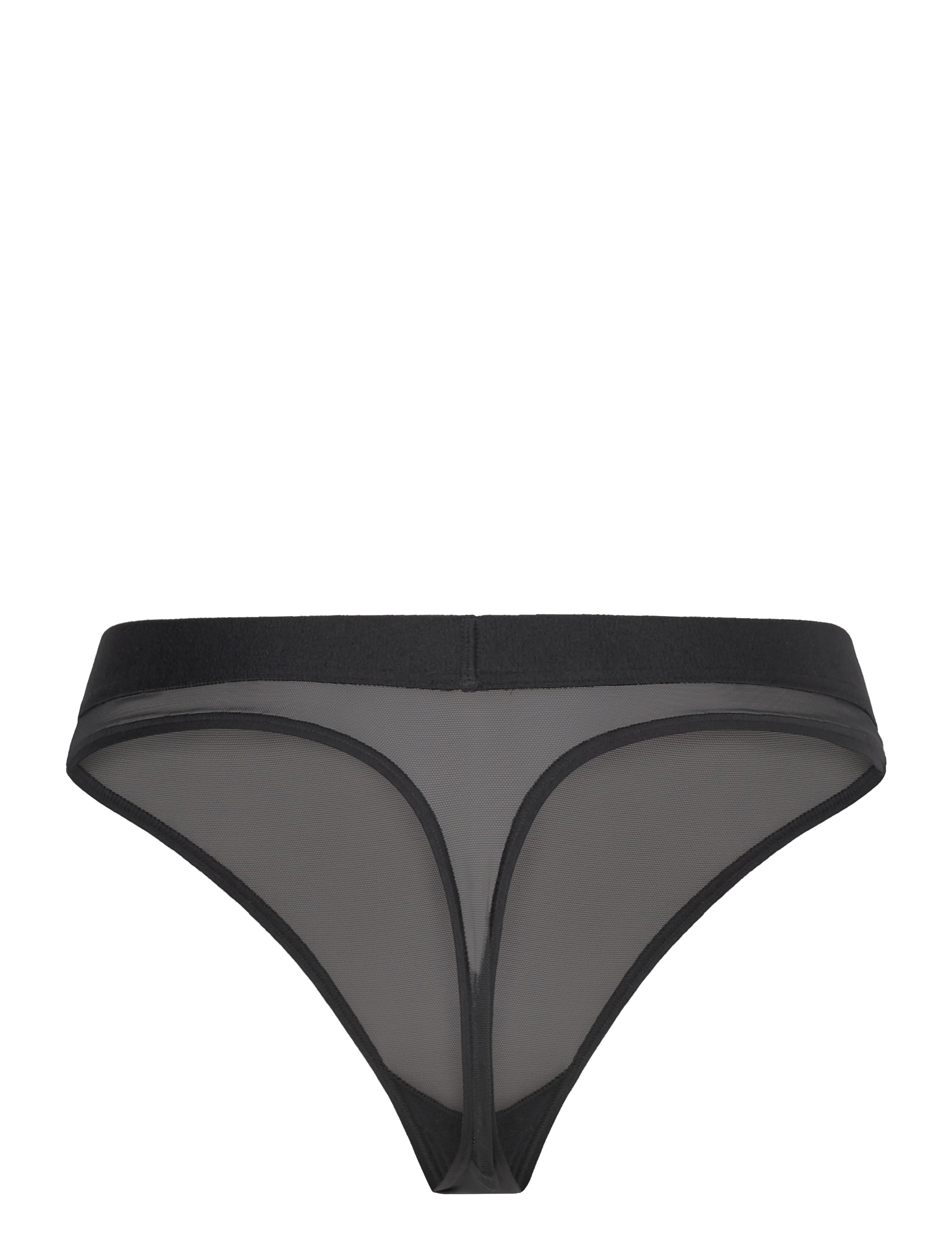 Organic Basics - Mesh Thong - madalaimad hinnad - black - 1
