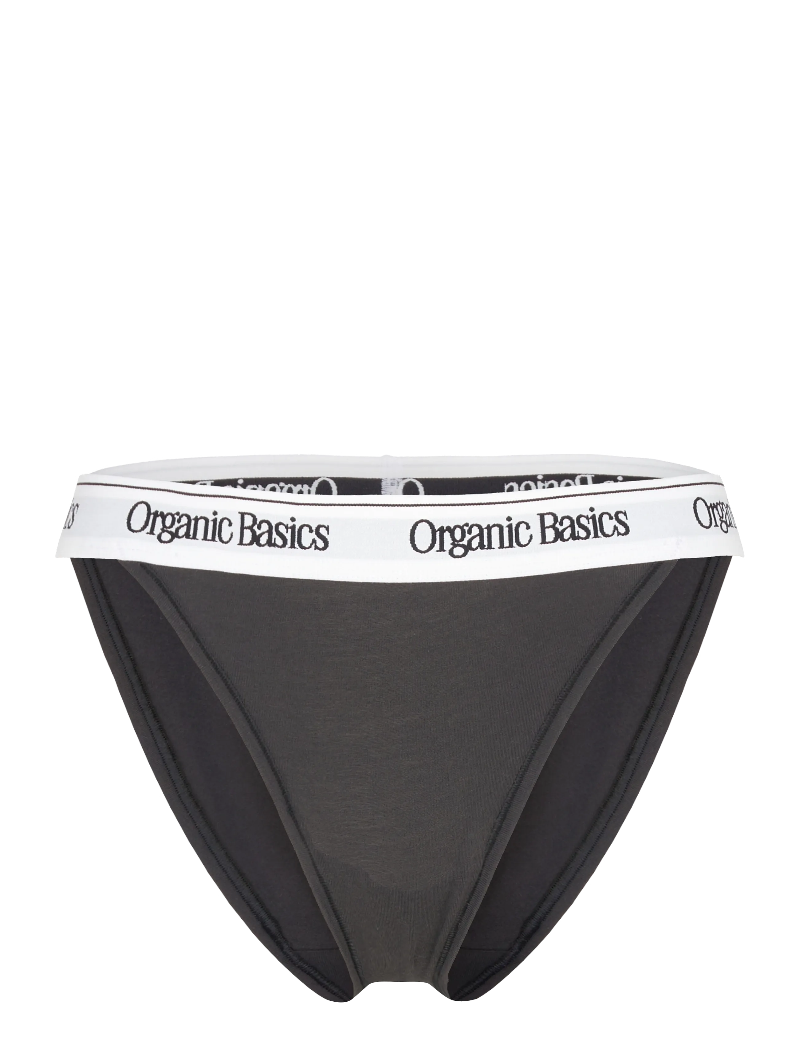 ORGANIC BASICS Easy Tanga Schwarz - XXS - Damen