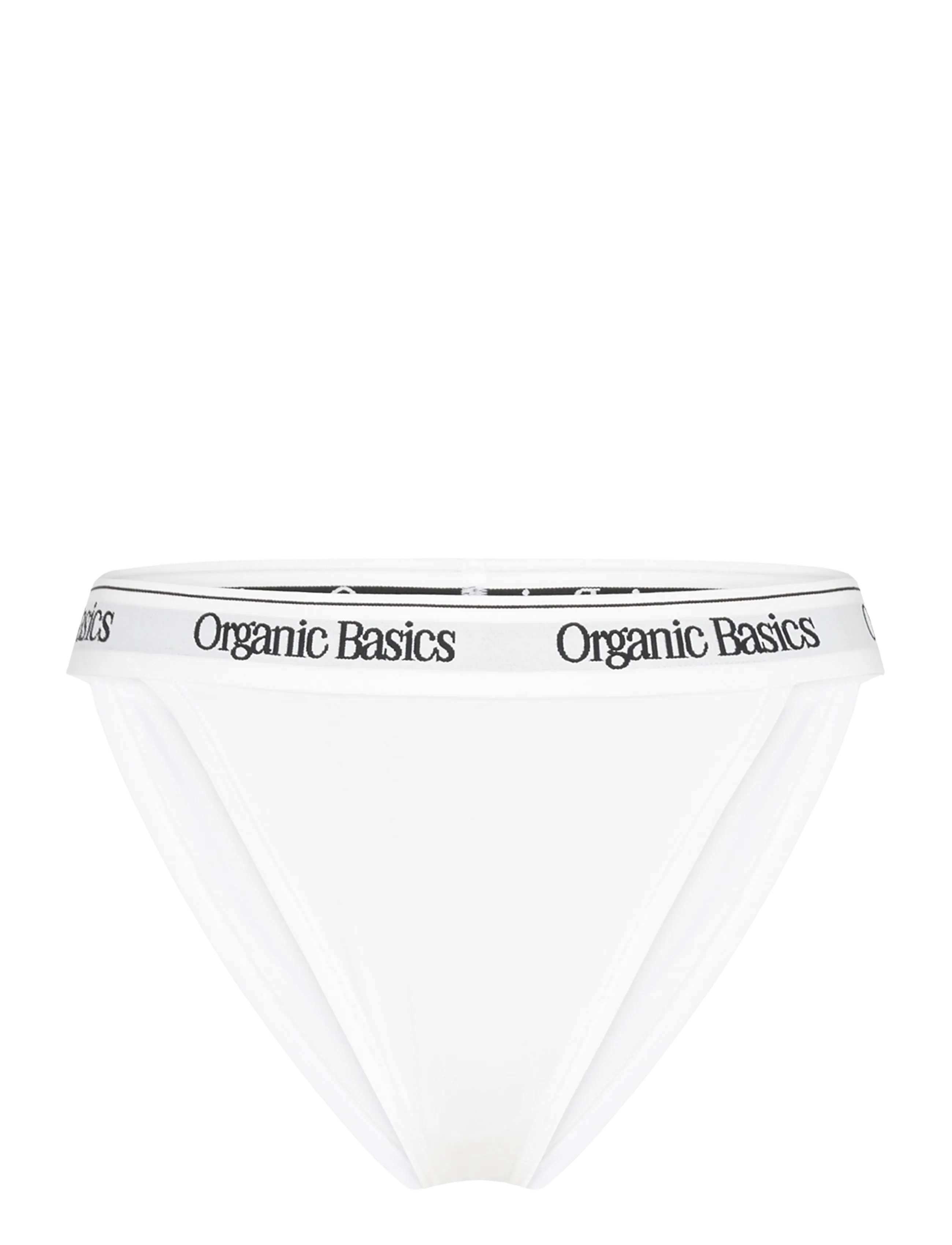 ORGANIC BASICS Easy Tanga Weiß - L - Damen
