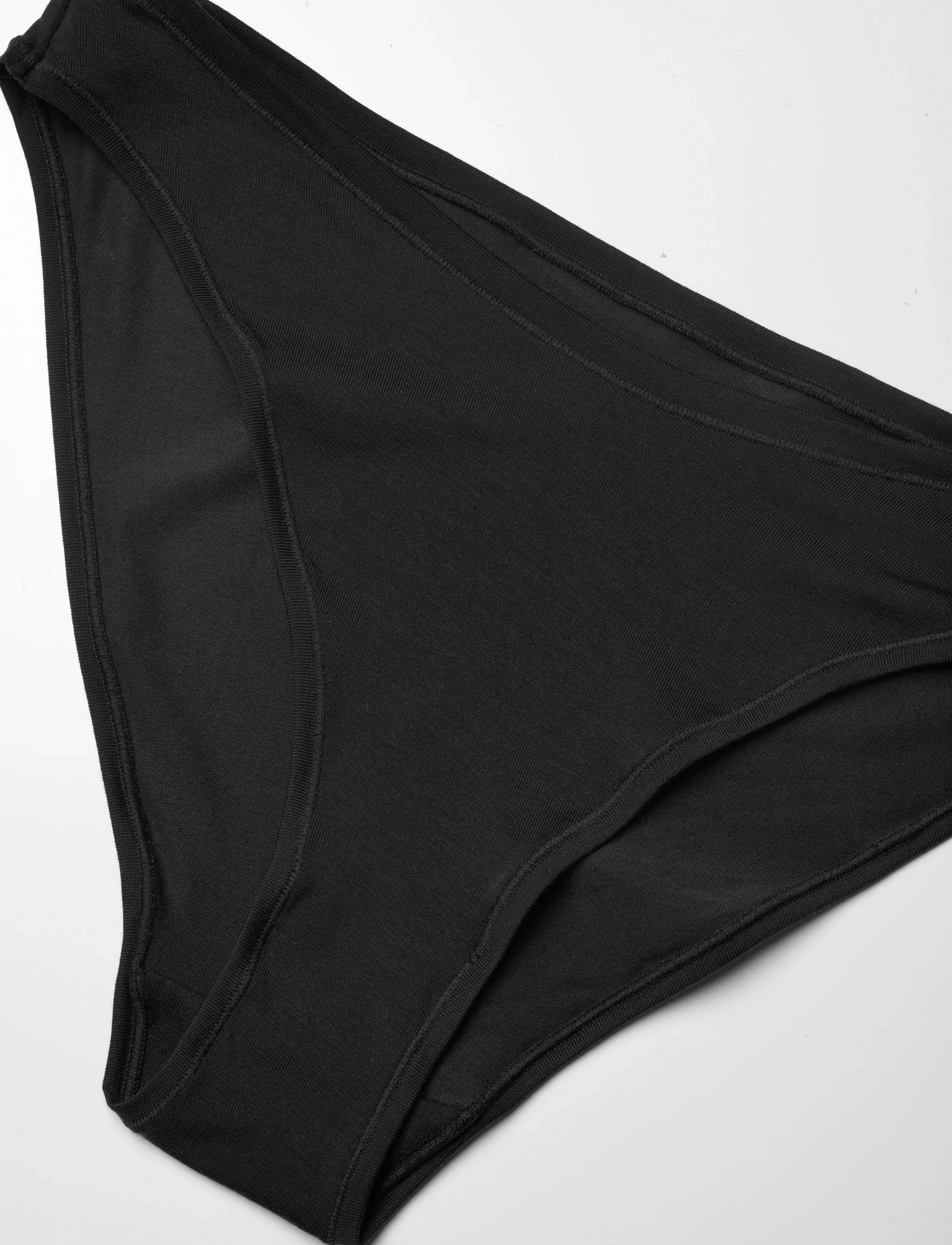 Organic Basics - Soft Touch Veil High-Leg Briefs - laveste priser - black - 2