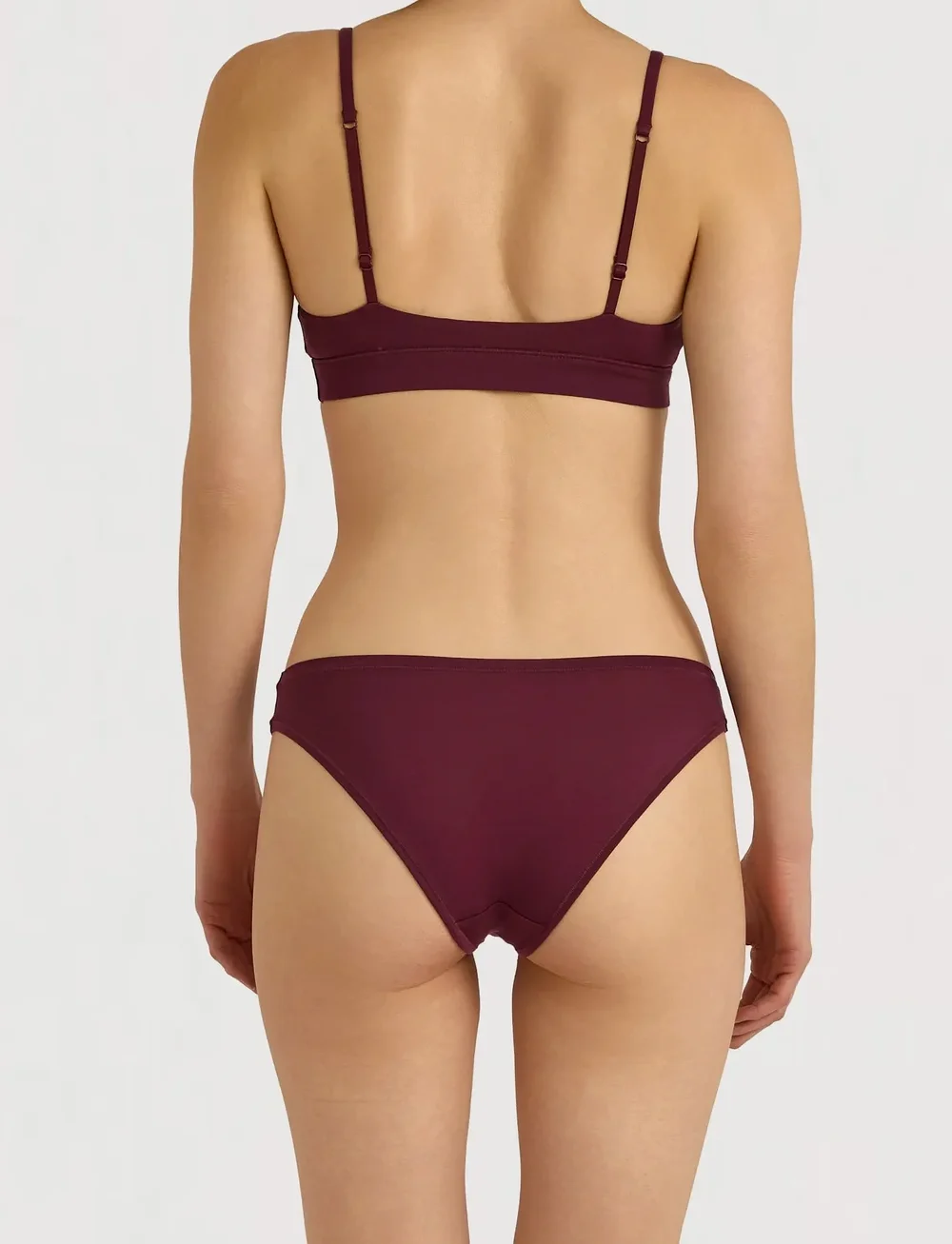 Organic Basics - Soft Touch Veil High-Leg Briefs - briefs - fig - 3