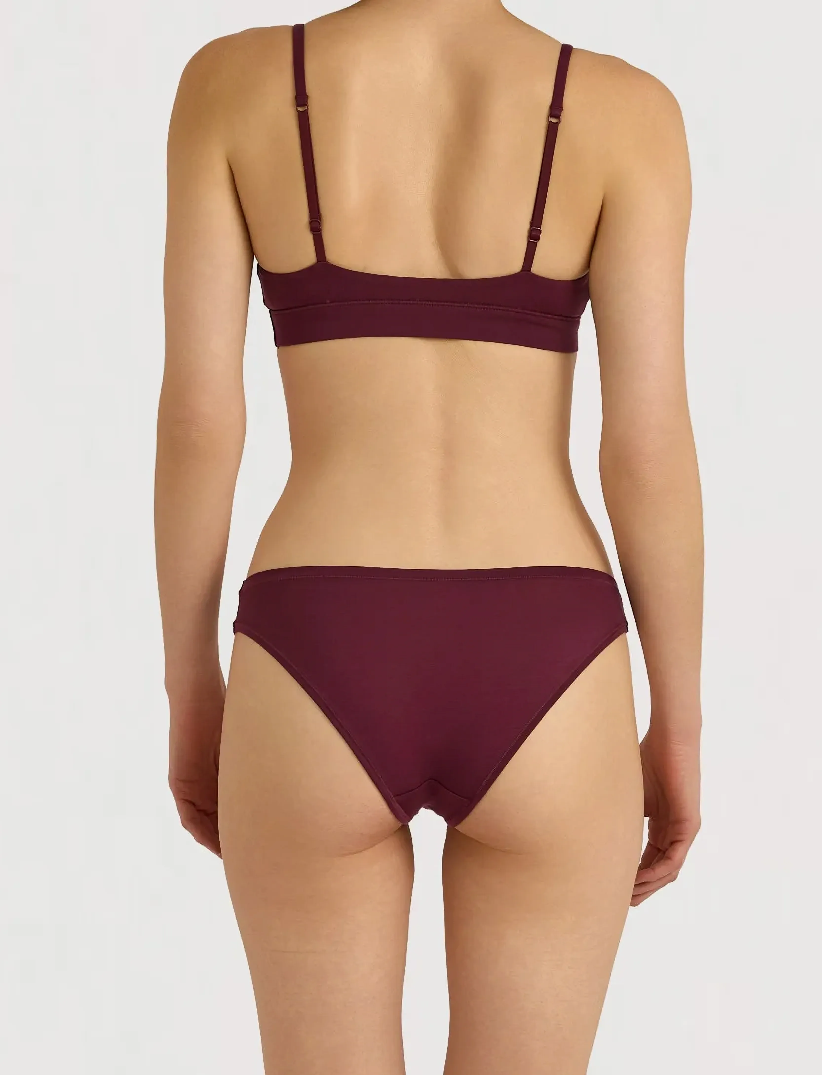 Organic Basics - Soft Touch Veil High-Leg Briefs - fig - 3