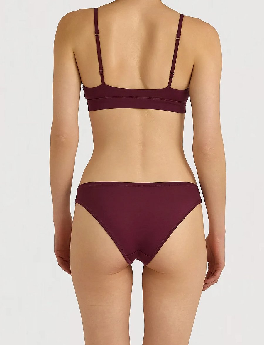 Organic Basics - Soft Touch Veil High-Leg Briefs - fig - 3