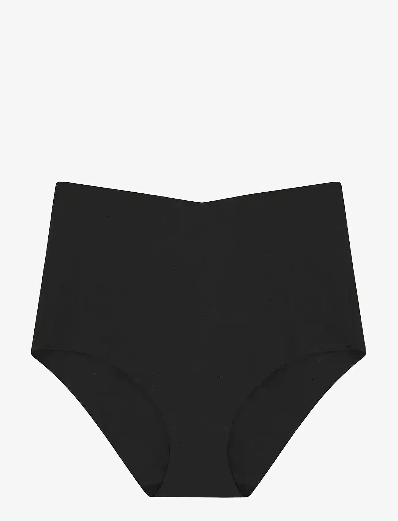 Organic Basics - Bare High-rise Briefs - midi & maxi slips - black - 1