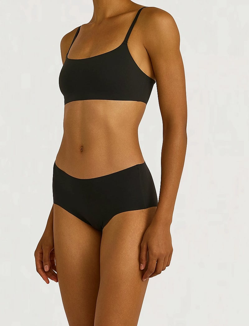 Organic Basics - Bare High-rise Briefs - midi & maxi slips - black - 3