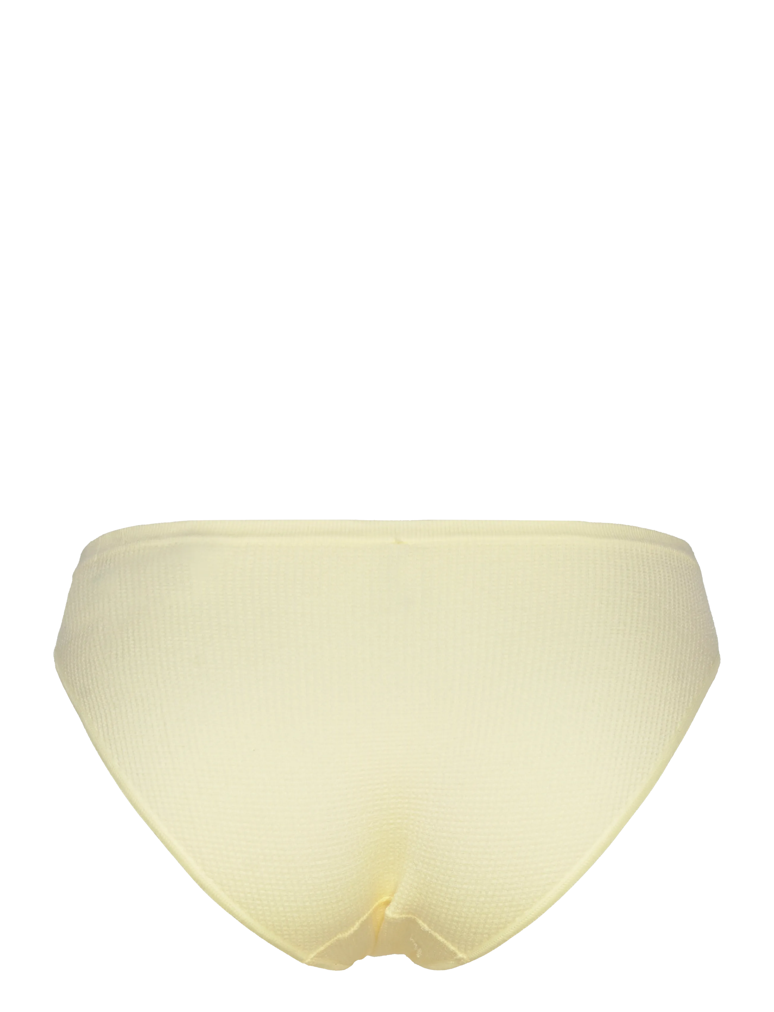 Organic Basics - Seamless Waffle High-Leg Briefs - briefs - buttercup - 1