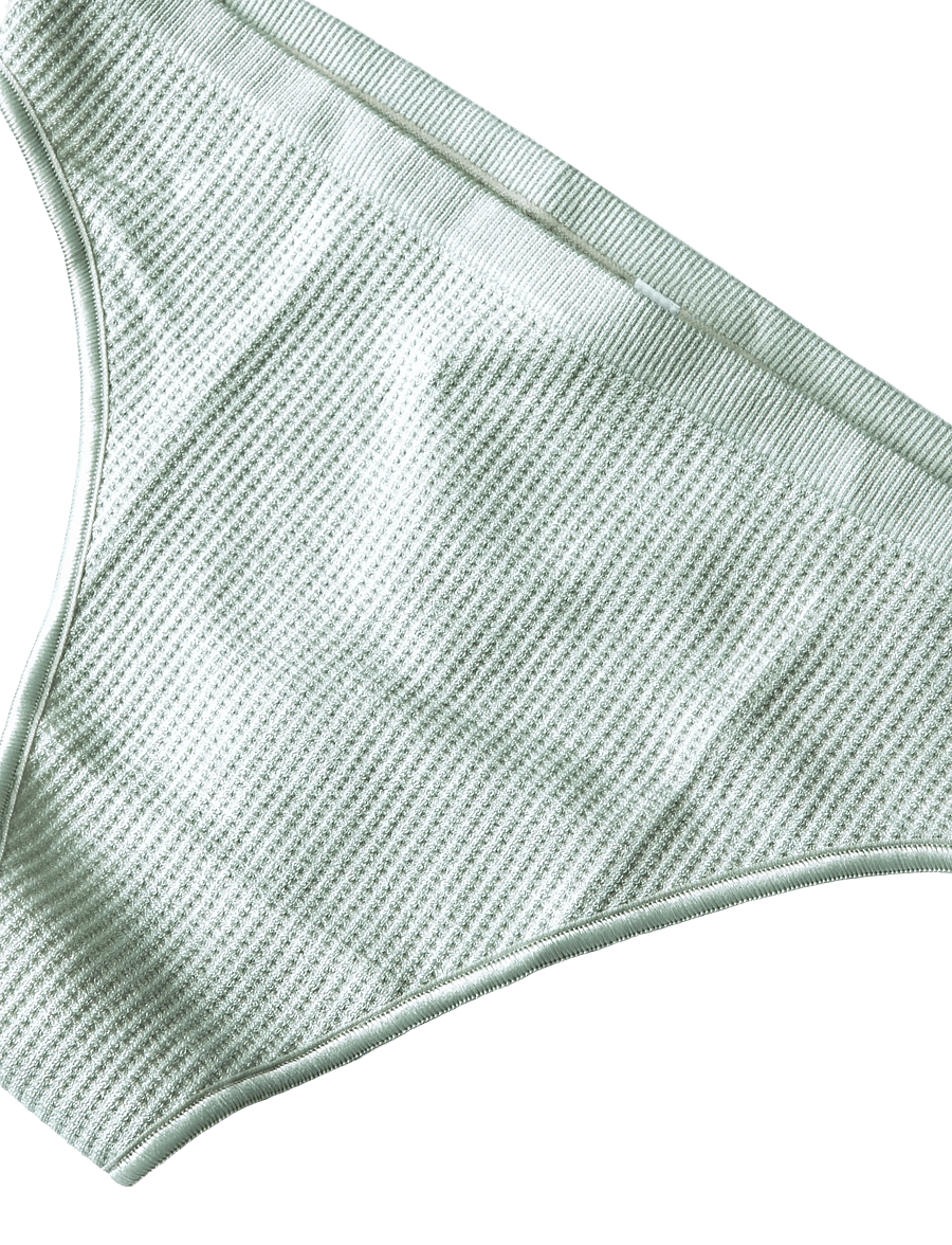 Organic Basics - Seamless Waffle Thong - seamless trusser - northern lights - 2