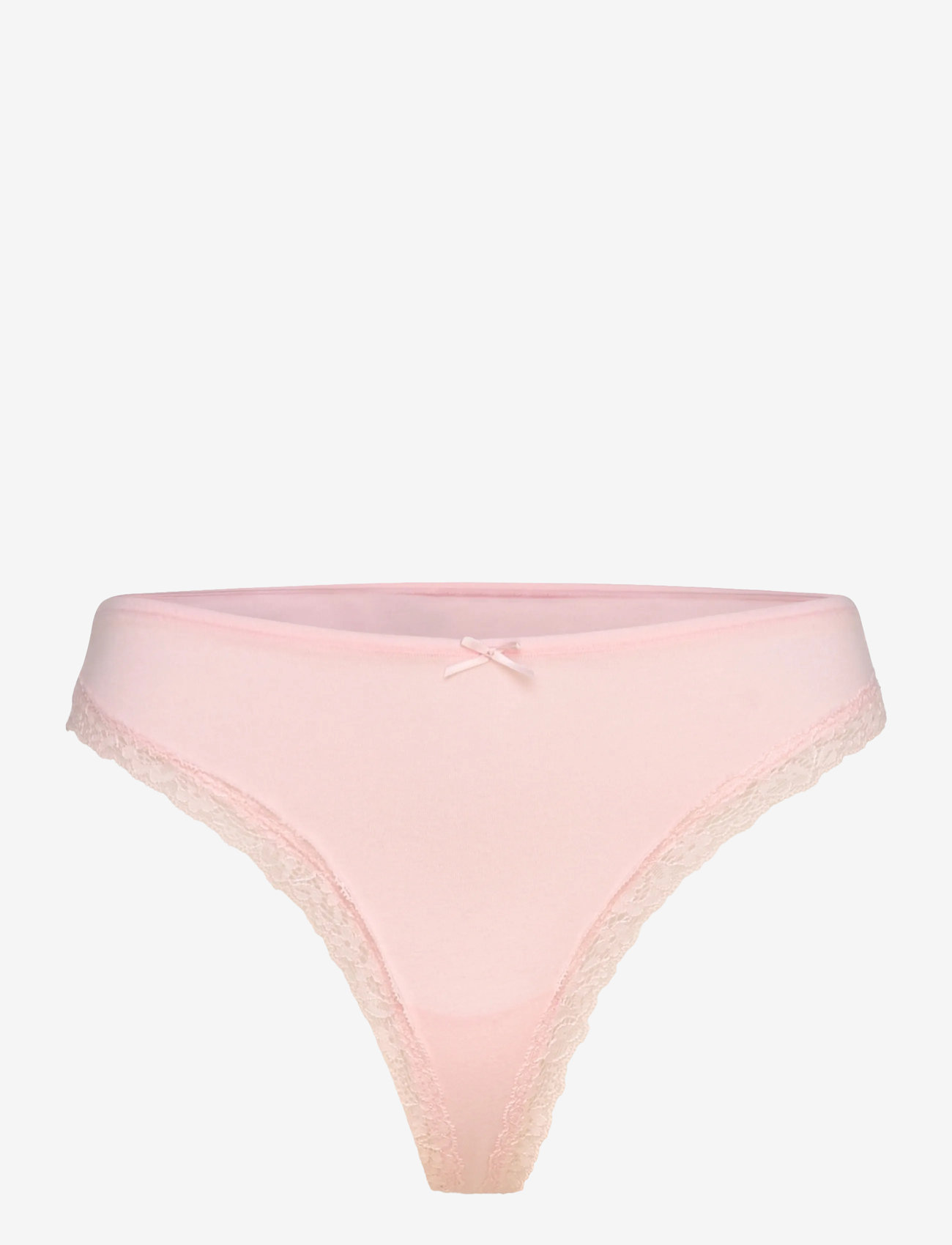 Organic Basics - Flex Lace Thong - stringid - soft blush - 1