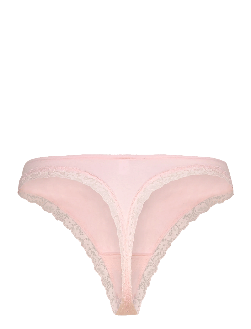Organic Basics - Flex Lace Thong - stringid - soft blush - 2