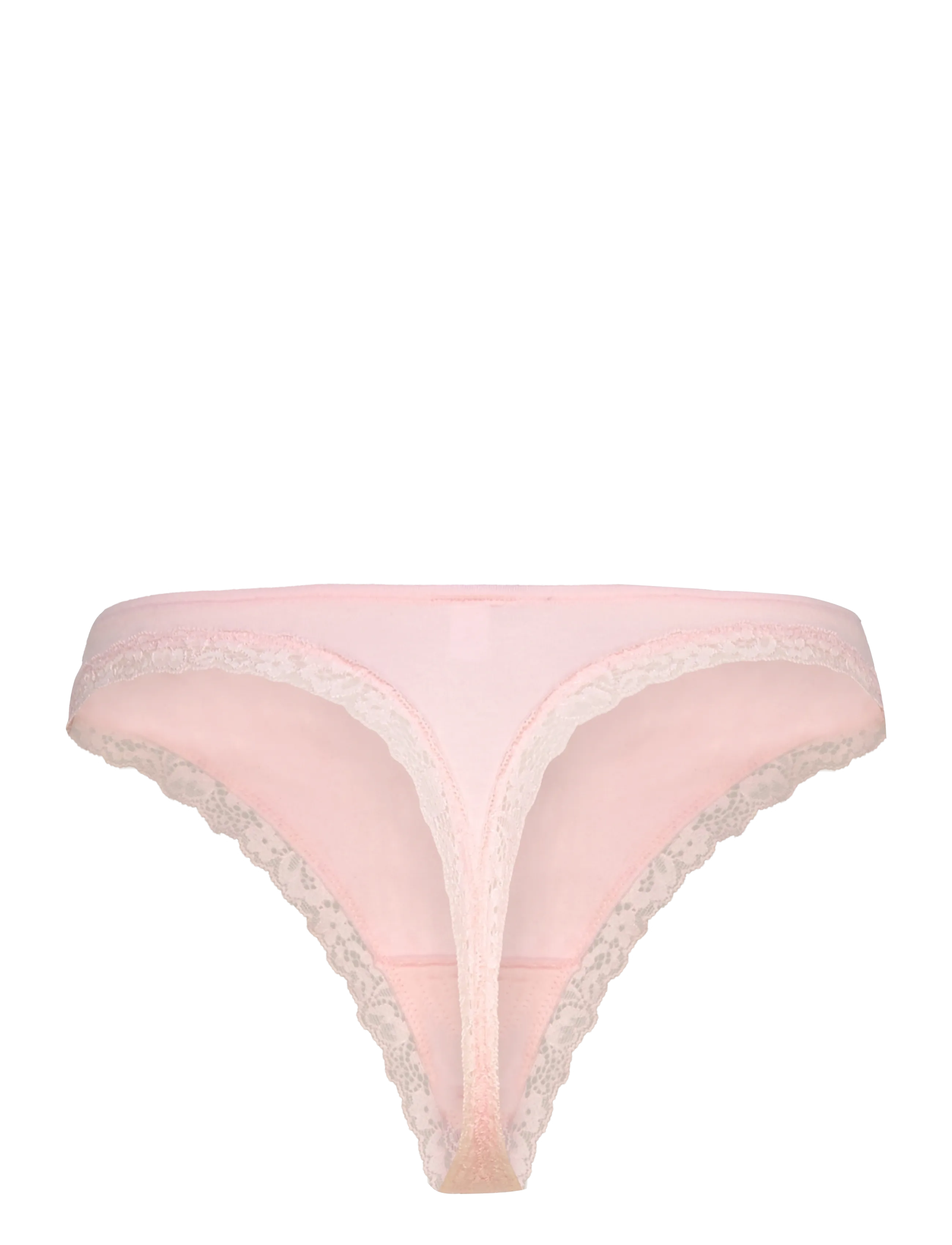 Organic Basics - Flex Lace Thong - soft blush - 2