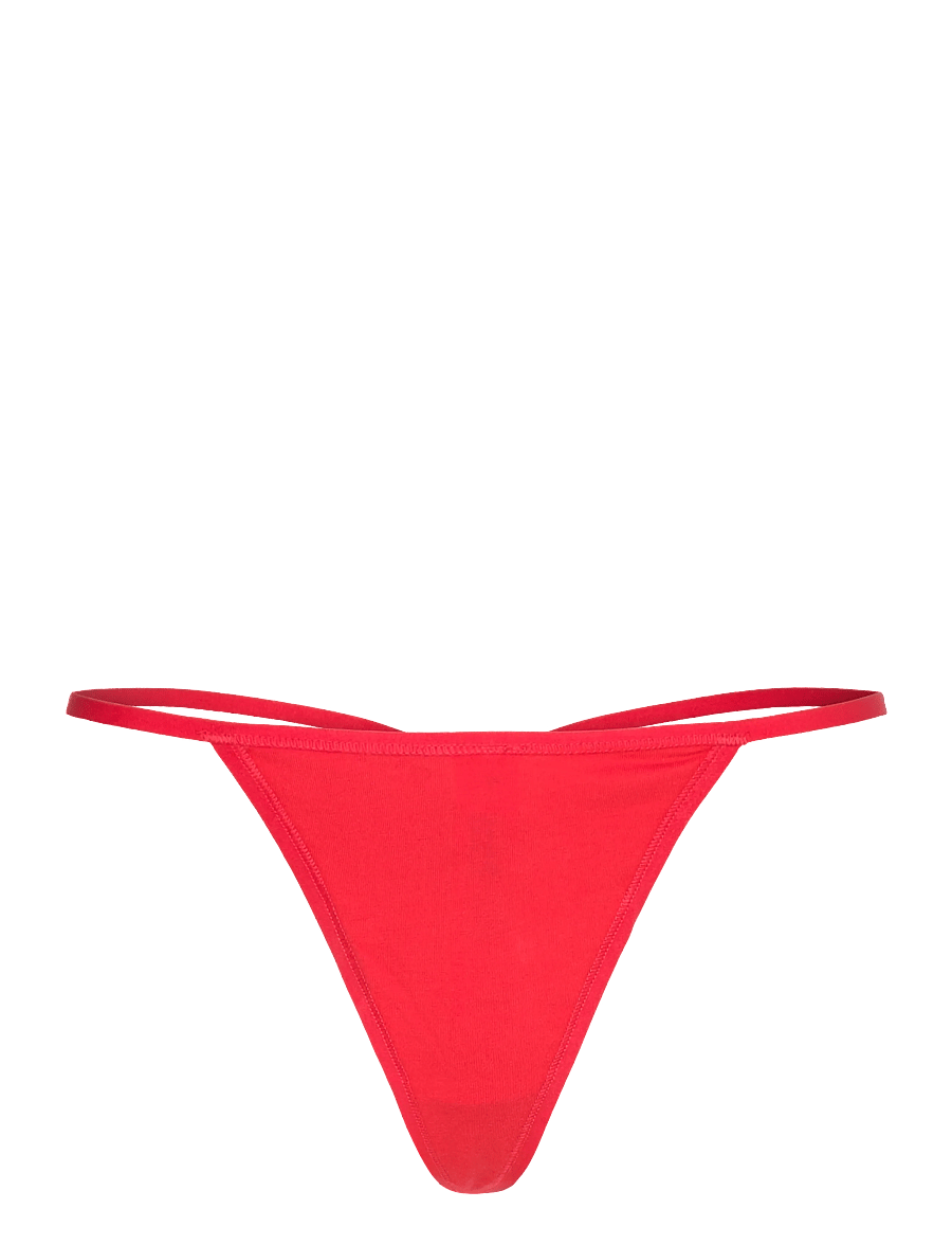 Organic Basics - Core String - tangas - dragon red - 1