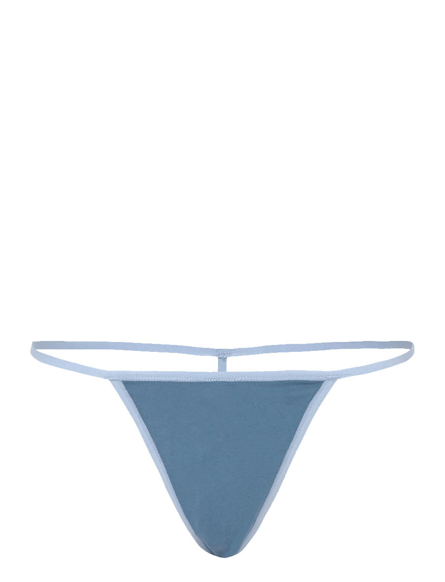 Organic Basics - Core String - steel blue - 0