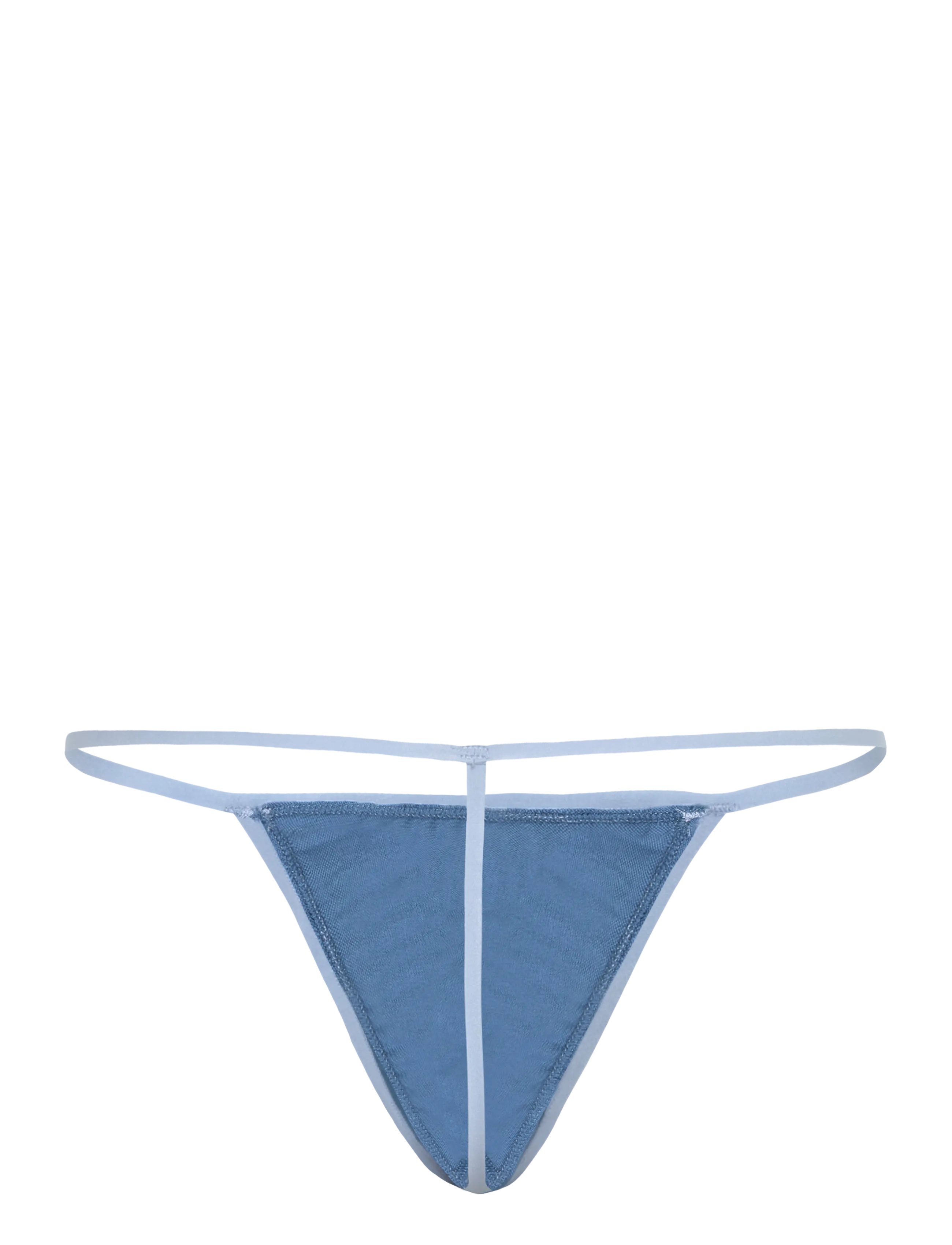 Organic Basics - Core String - steel blue - 1