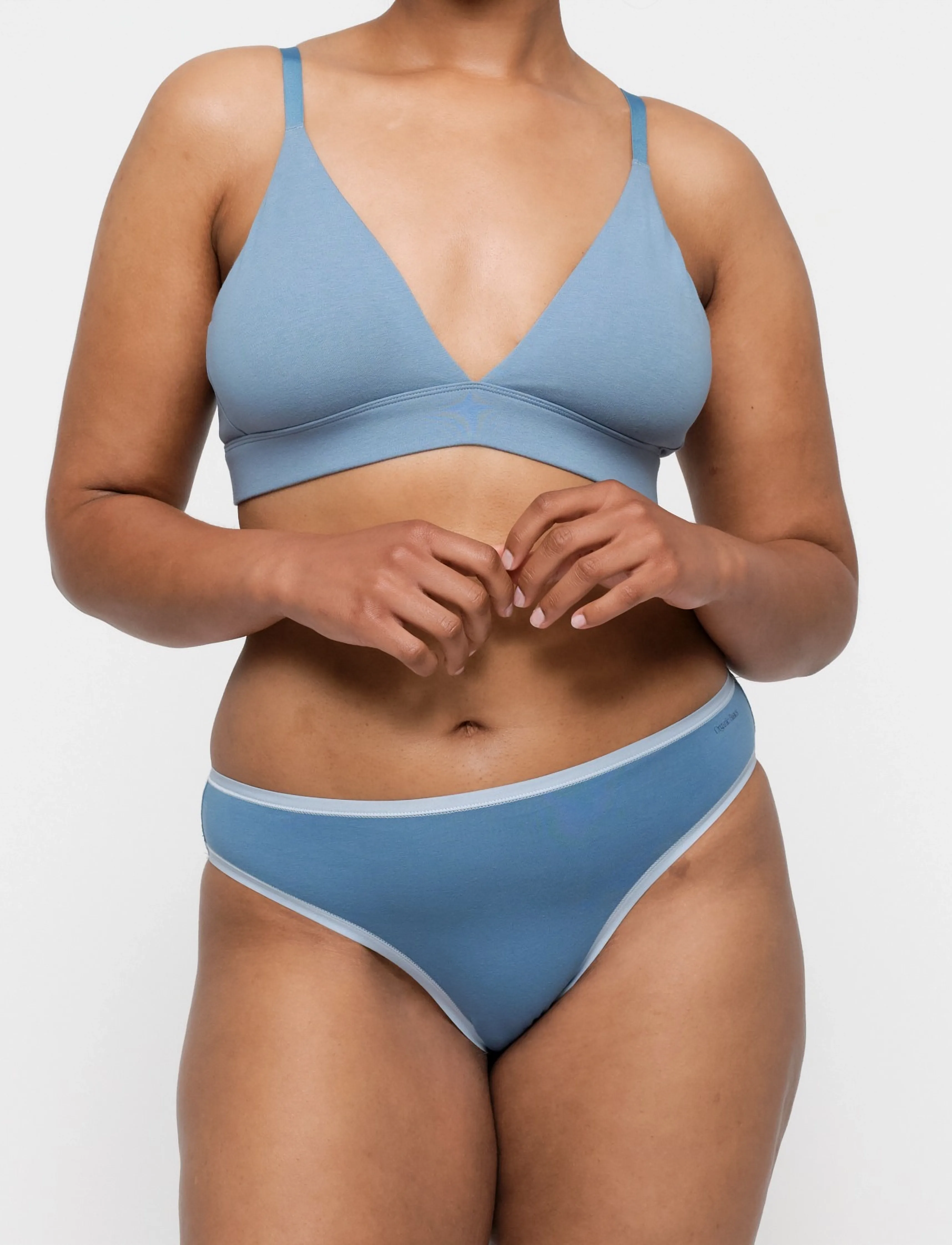 Organic Basics Core Tanga - Organic Basics - STEEL BLUE / blue