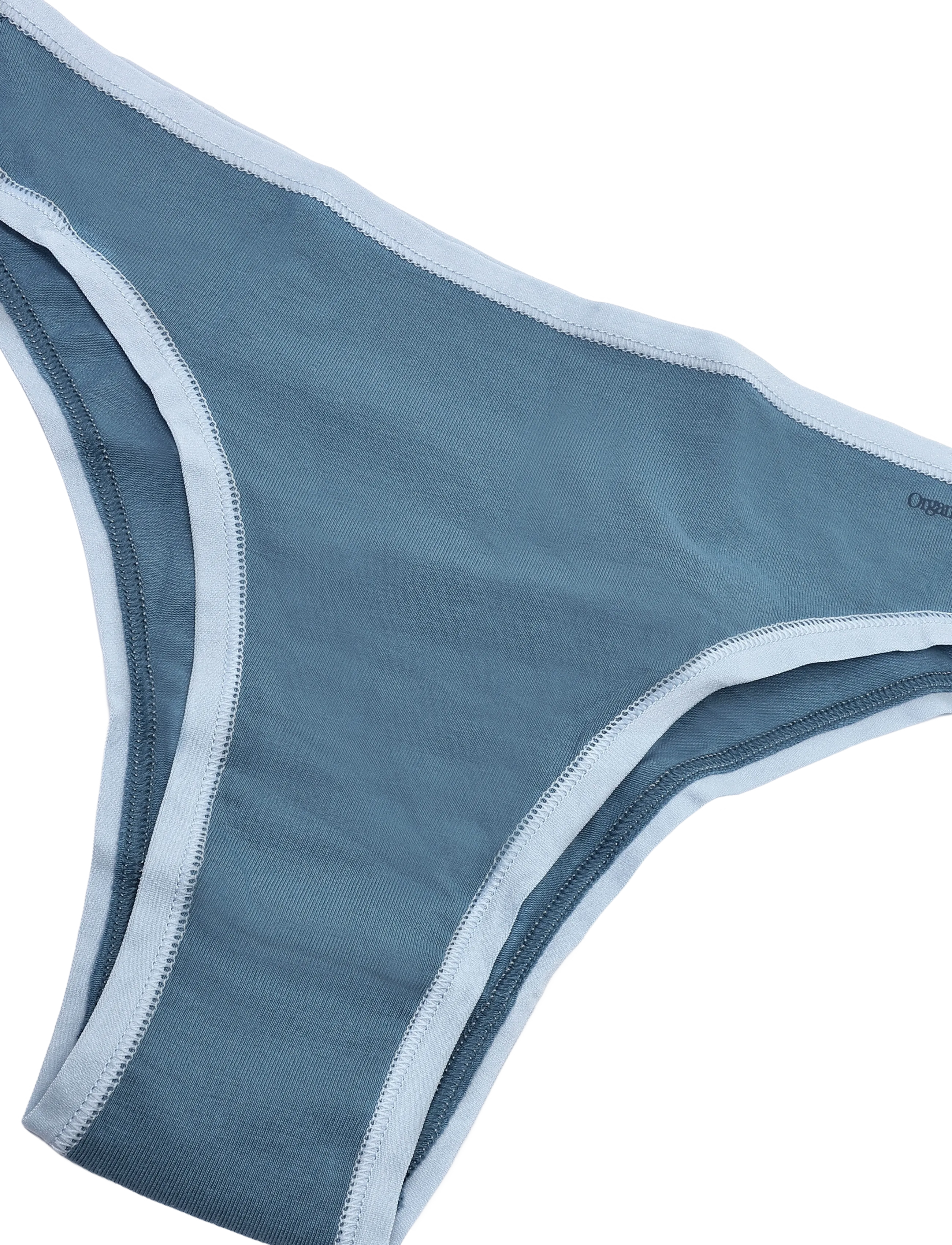 Organic Basics - Core Tanga - briefs - steel blue - 5