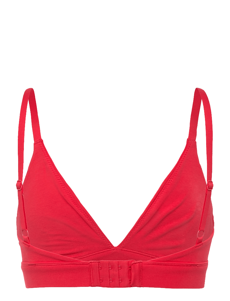 Organic Basics - Core Triangle Bralette - bralette - dragon red - 1