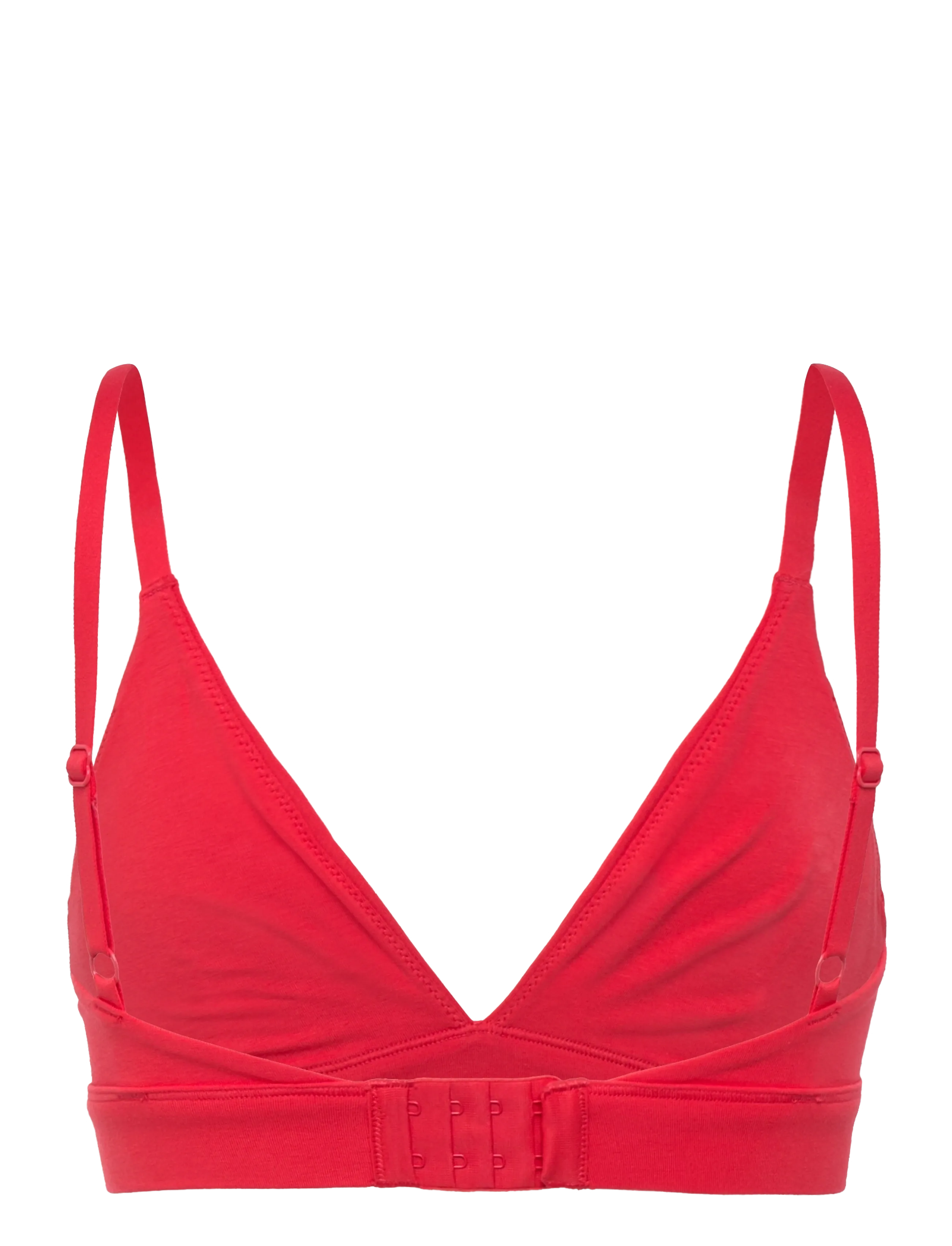Organic Basics - Core Triangle Bralette - bralette - dragon red - 1