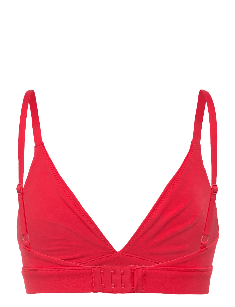 Organic Basics - Core Triangle Bralette - bralette - dragon red - 1