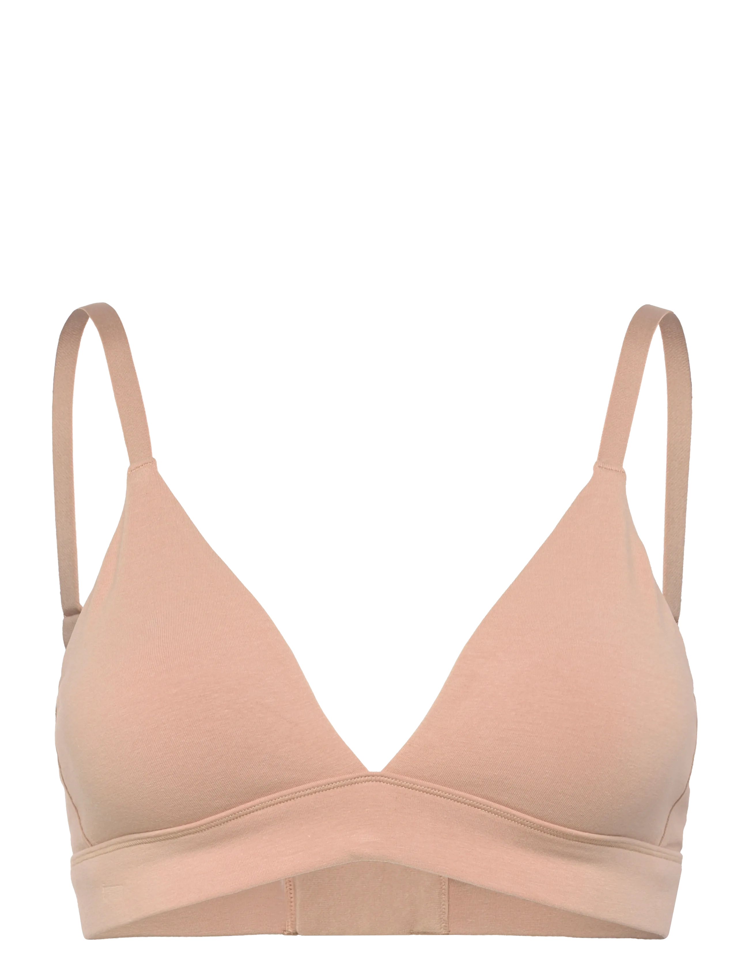 Organic Basics Core Triangle Bralette - Unterwäsche - HAZELNUT / beige