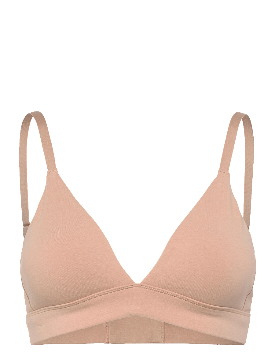 Organic Basics - Core Triangle Bralette - bralette - hazelnut - 1