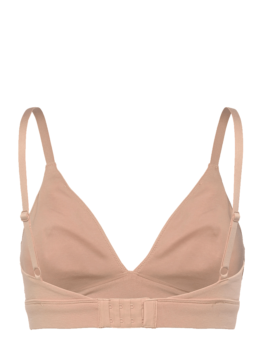 Organic Basics - Core Triangle Bralette - bralette - hazelnut - 2