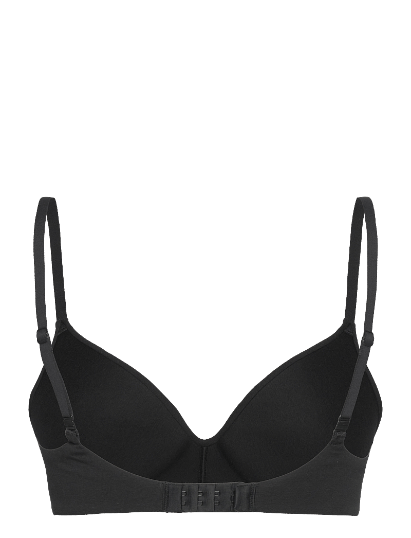 Organic Basics - Core Wireless Plunge Bra - bügellose bhs - black - 2