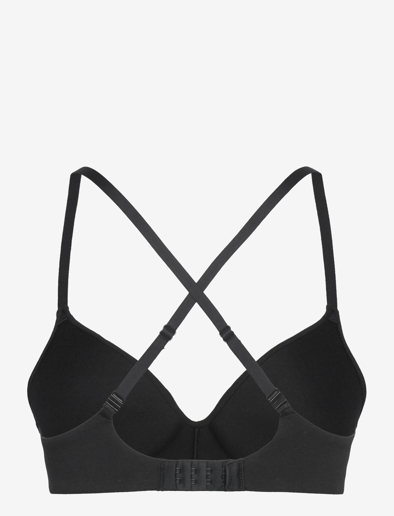 Organic Basics - Core Wireless Plunge Bra - bügellose bhs - black - 3