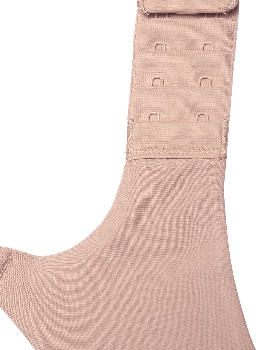 Organic Basics - Core Wireless Plunge Bra - bh'er uden bøjle - hazelnut - 2