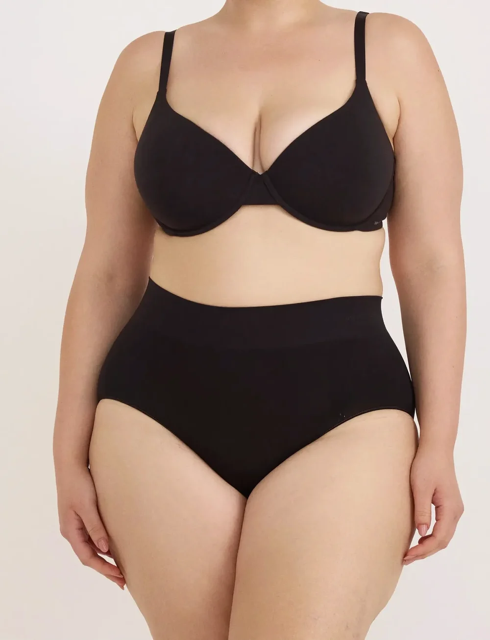 Organic Basics - Core Full Coverage Bra - helkupa bh:ar - black - 0