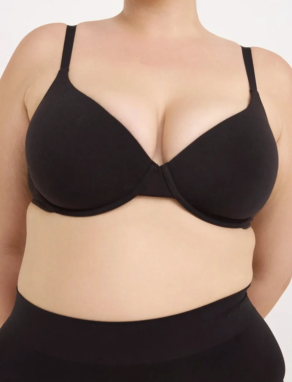 Organic Basics - Core Full Coverage Bra - helkupa bh:ar - black - 4